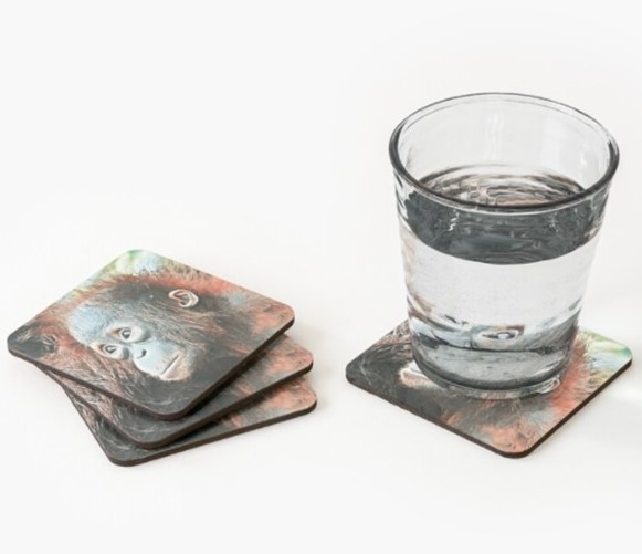 graphic coasters